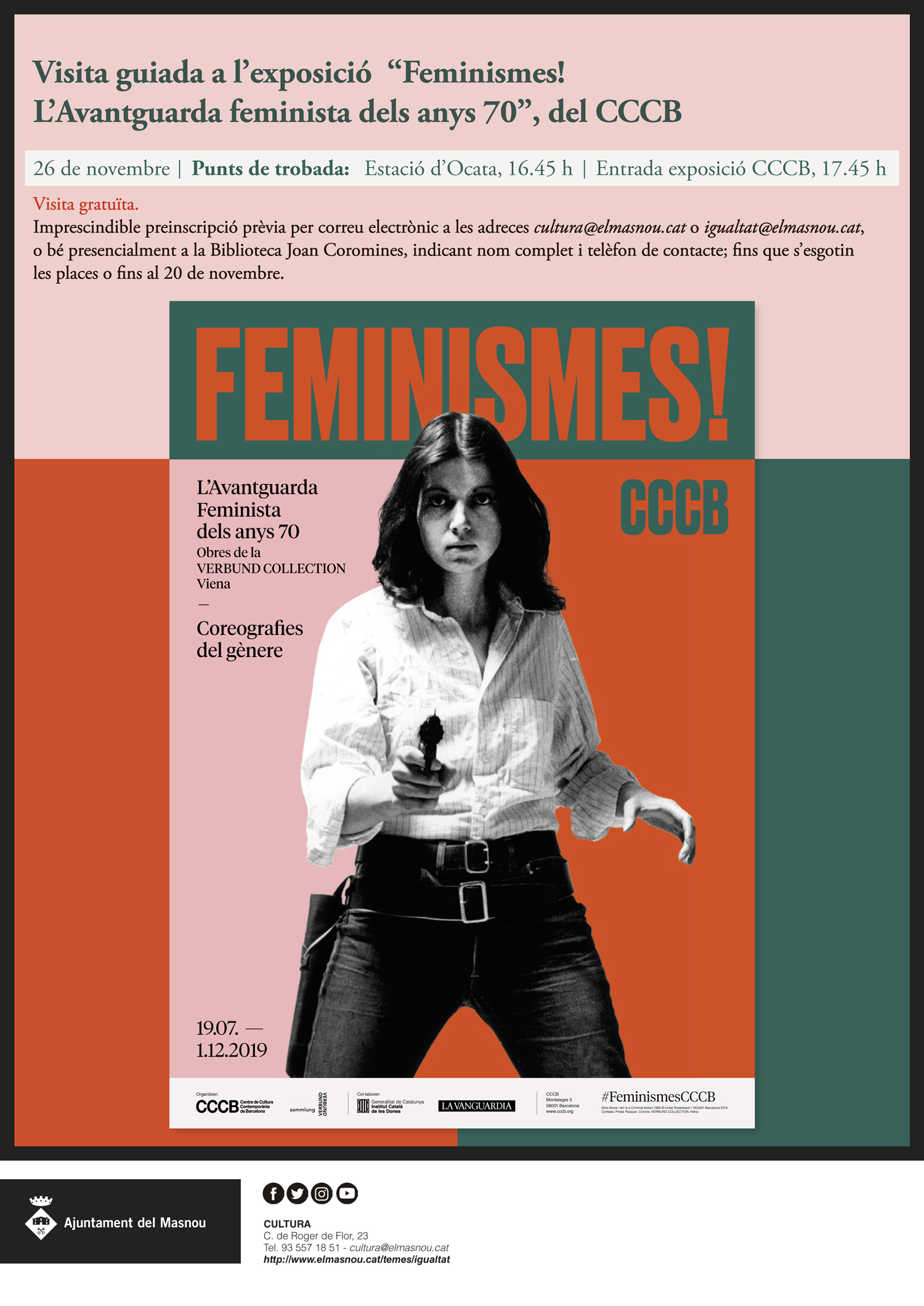 Visita guiada a l'exposició "Feminismes! L'Avantguarda feminista dels anys 70", del CCCB
