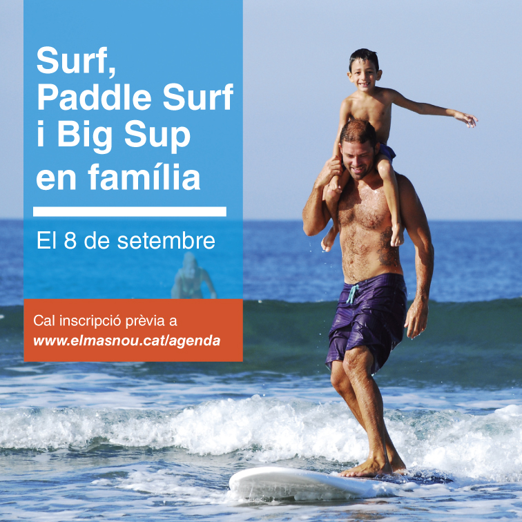 Surf, surf de rem i 'big sup' en família