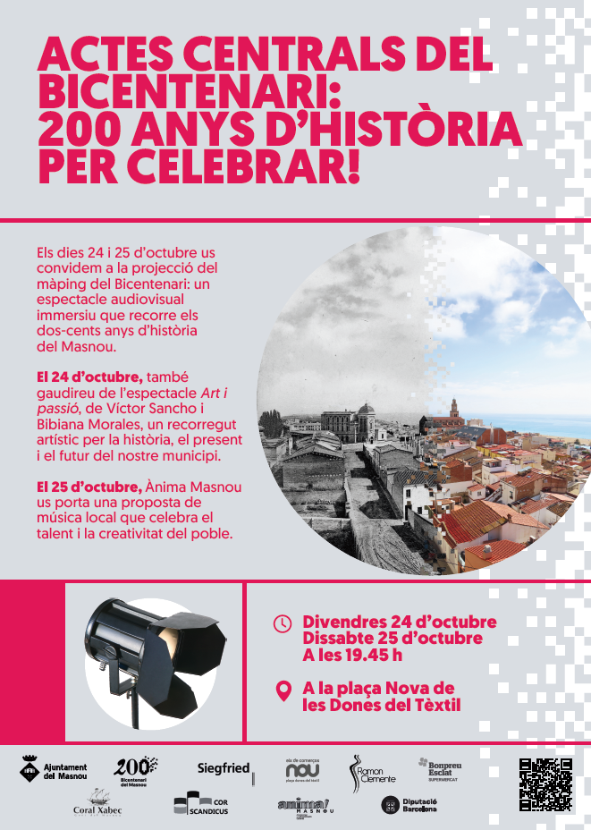 Actes centrals del Bicentenari: MASNOU 1825-2025