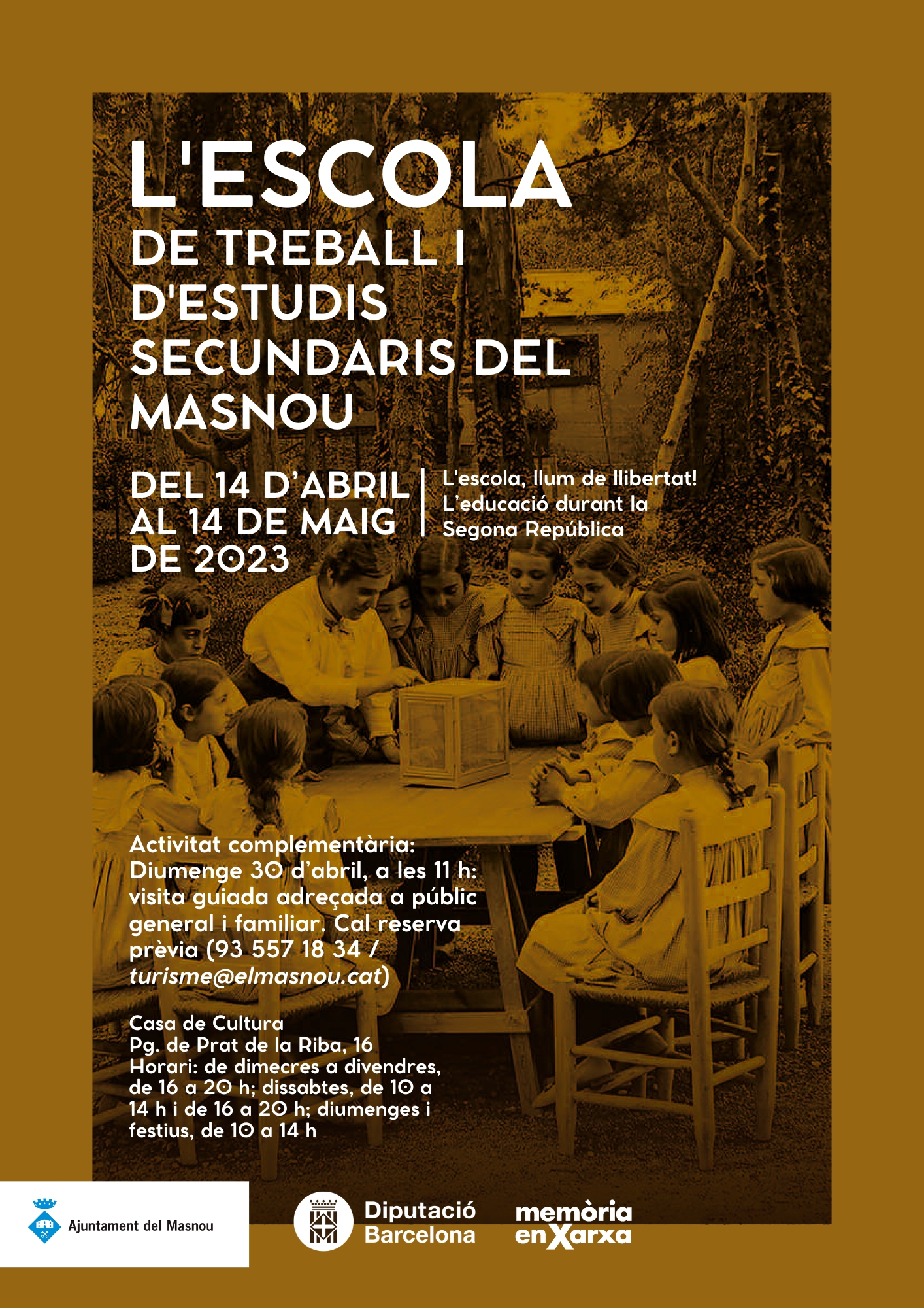 Exposició: "L'Escola de Treball i d'Estudis Secundaris del Masnou"
