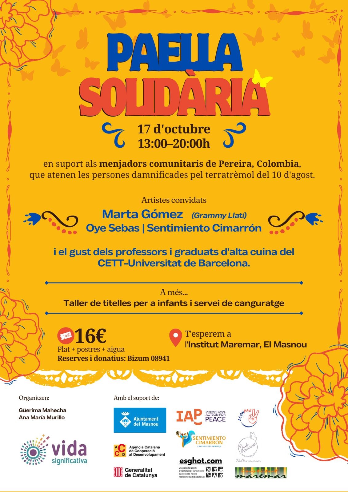 Paella Solid&agrave;ria 
