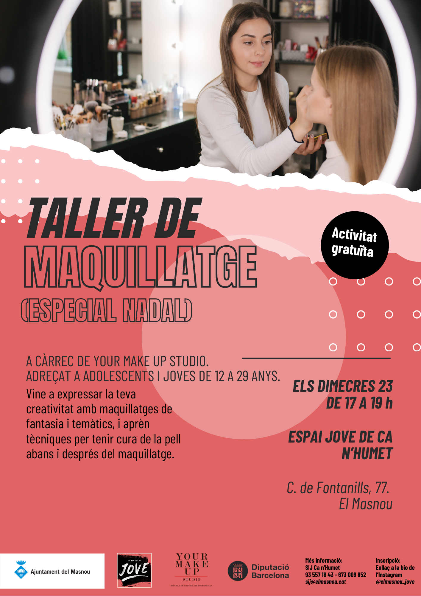 Taller de maquillatge (Especial Nadal)