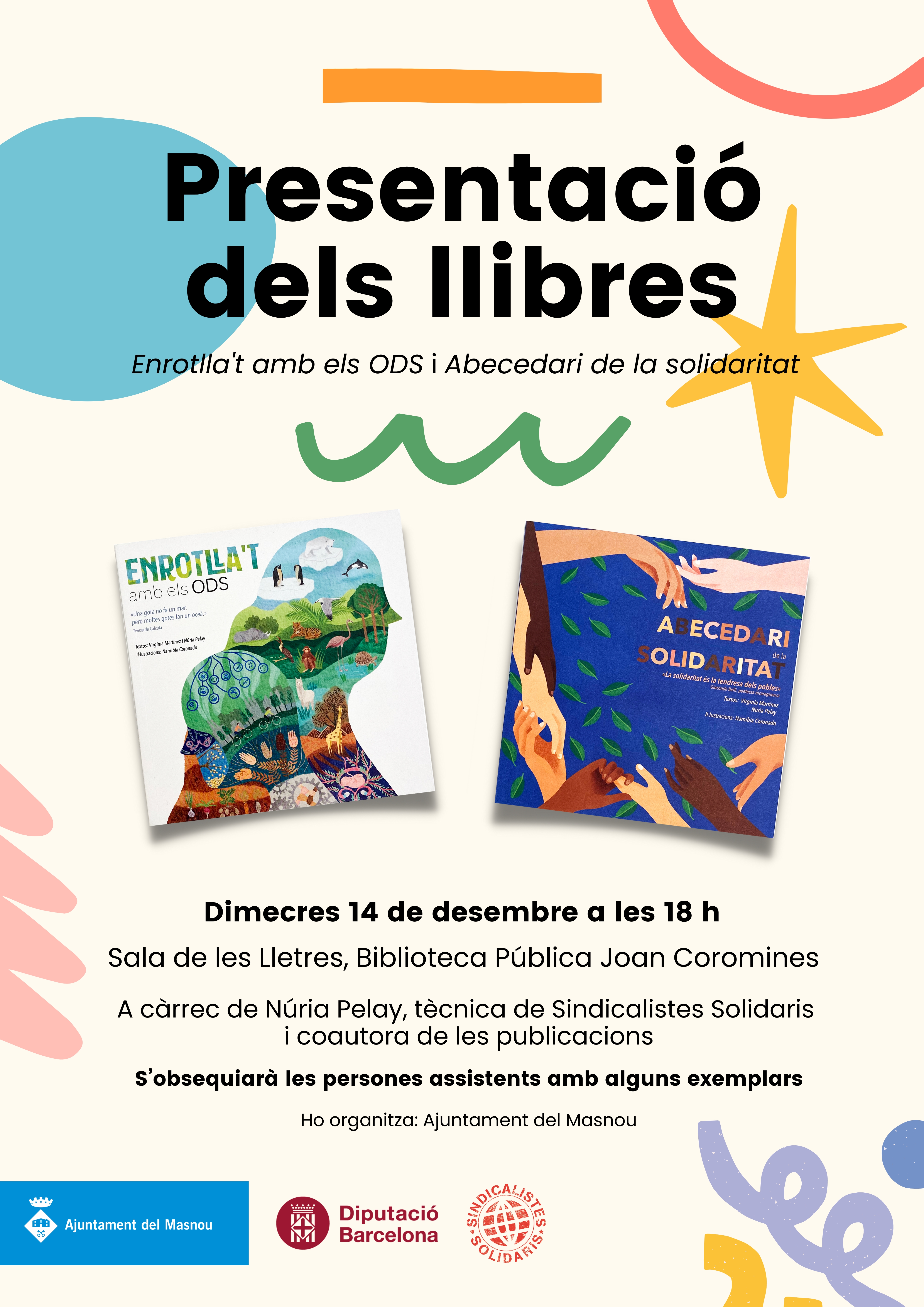 Presentació de llibres infantils sobre ODS i solidaritat