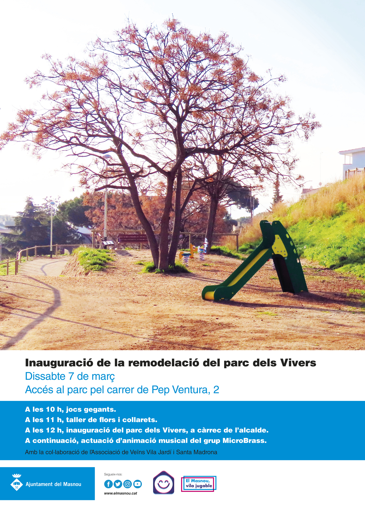 Festa d'inauguració del parc dels Vivers (Sta. Madrona)