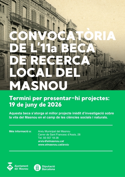 Presentaci&oacute; del veredicte de l'11a Beca de Recerca Local del Masnou