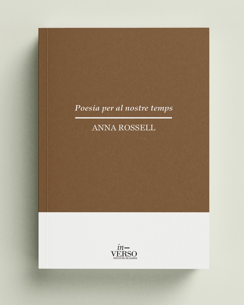 Presentació del llibre 'Poesia per al nostre temps' d'Anna Rossell