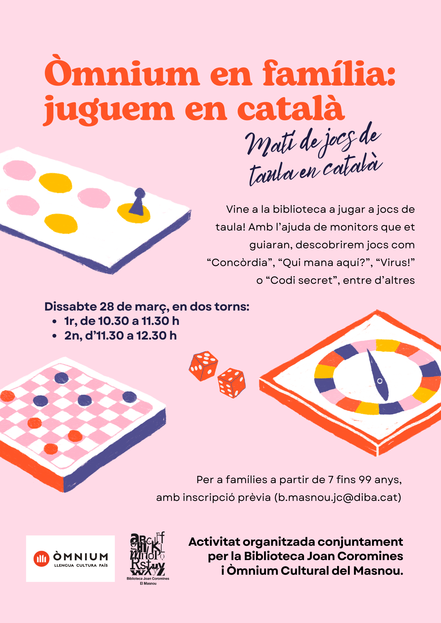 &Ograve;mnium en fam&iacute;lia: Juguem en catal&agrave;!