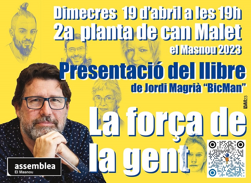 Presentació del llibre 'La força de la gent', de Jordi Magrià
