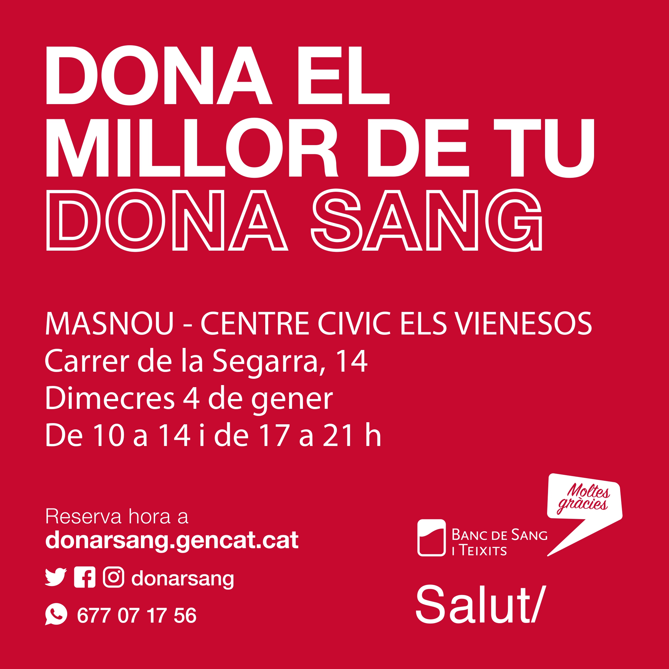 Campanya de donació de sang