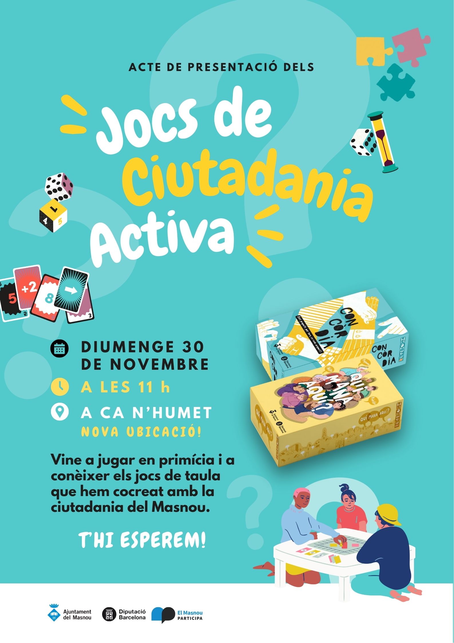 Presentació dels jocs de ciutadania activa del Masnou