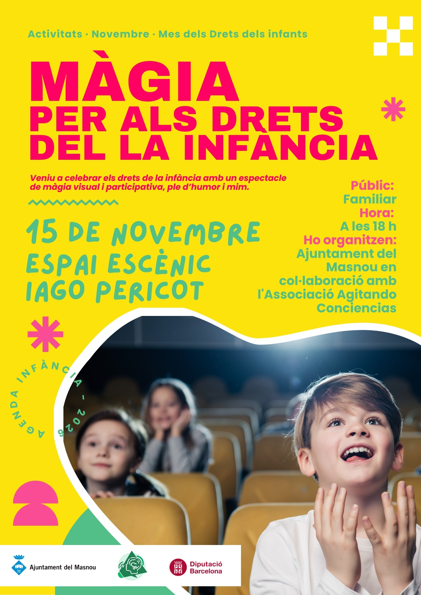 M&agrave;gia per als drets del la inf&agrave;ncia 