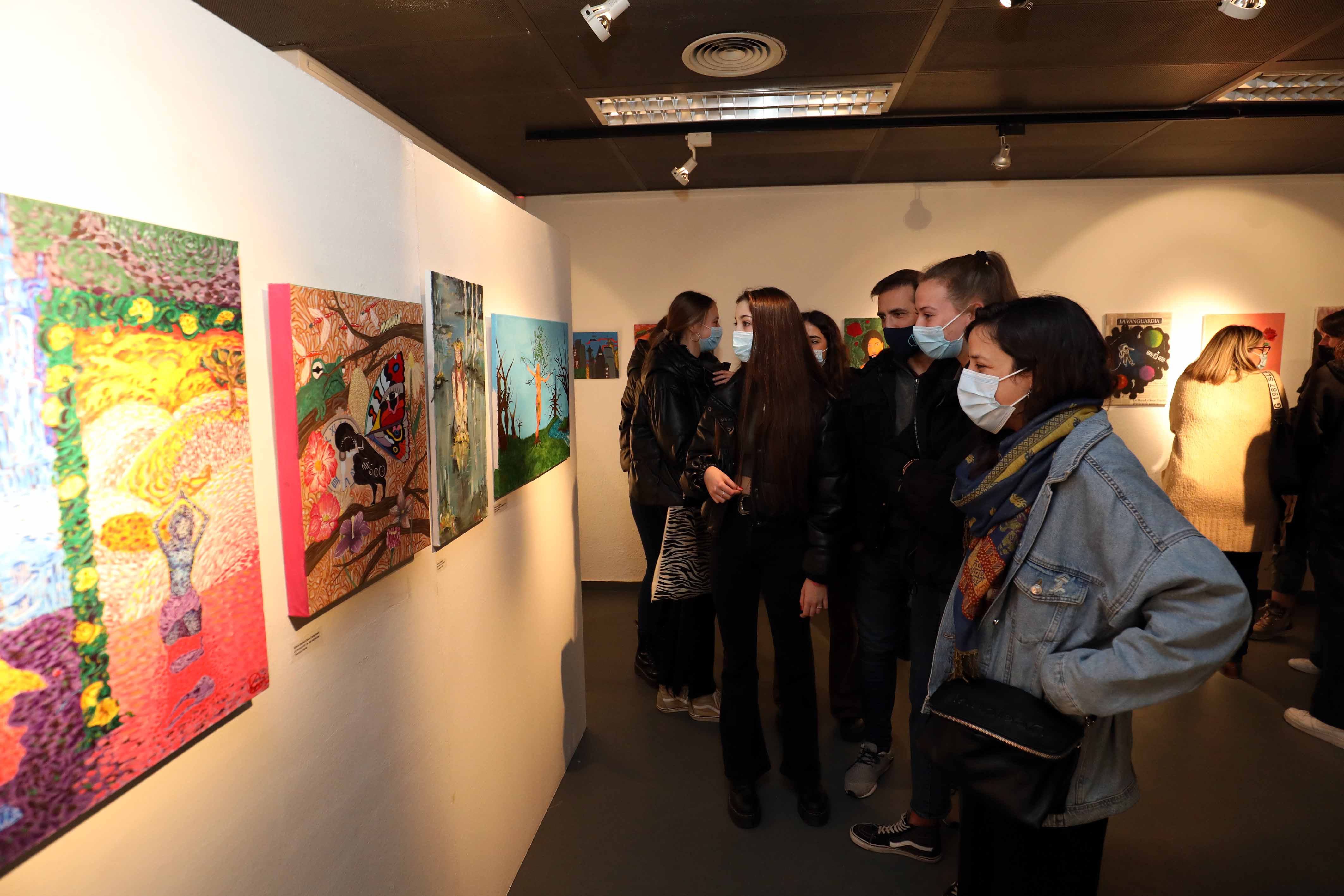 Exposició de l'alumnat de l'Institut Mediterrània