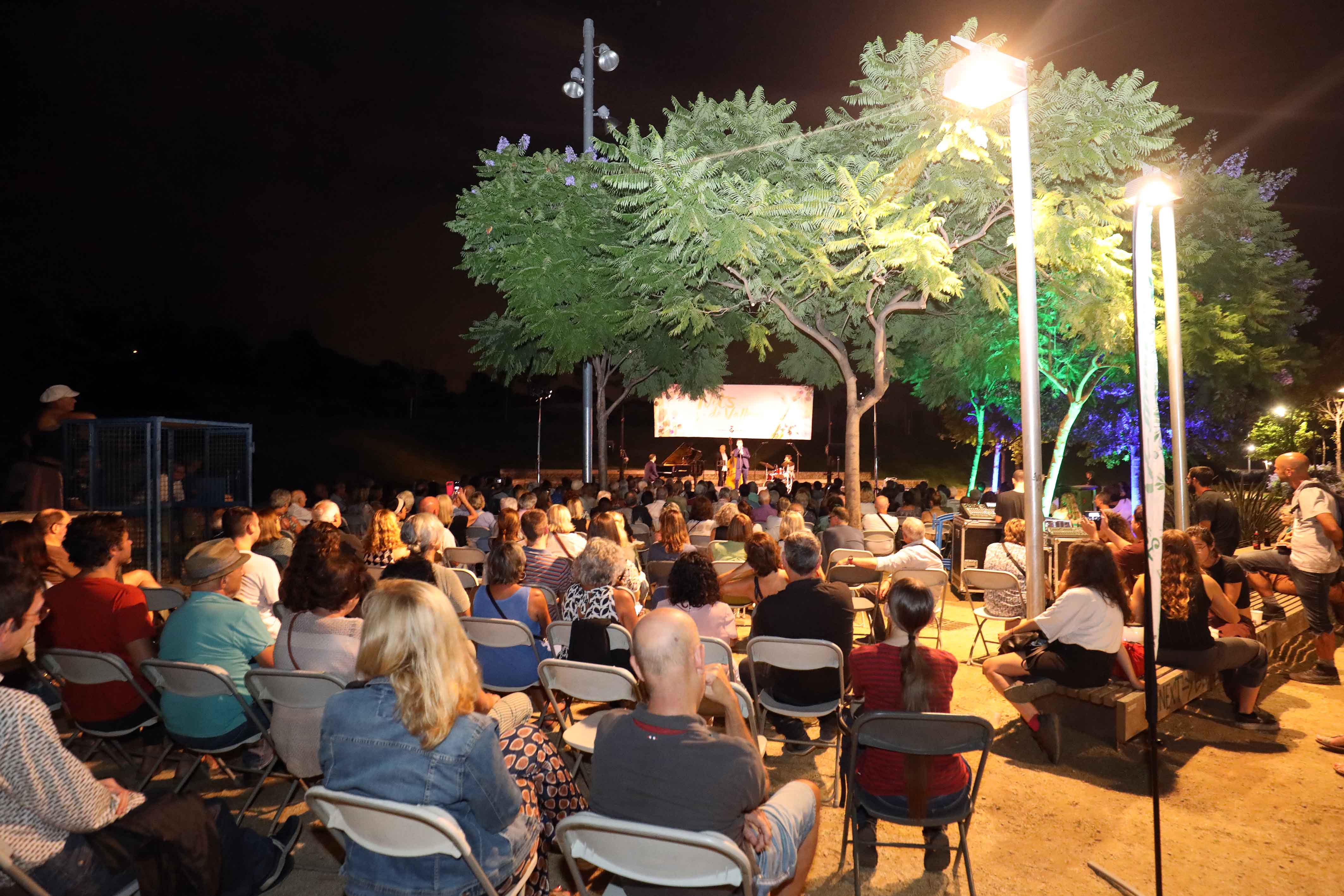 Concert d'Edu Ferrer i Joan Chamorro Trio a les Nits de Vallmora.