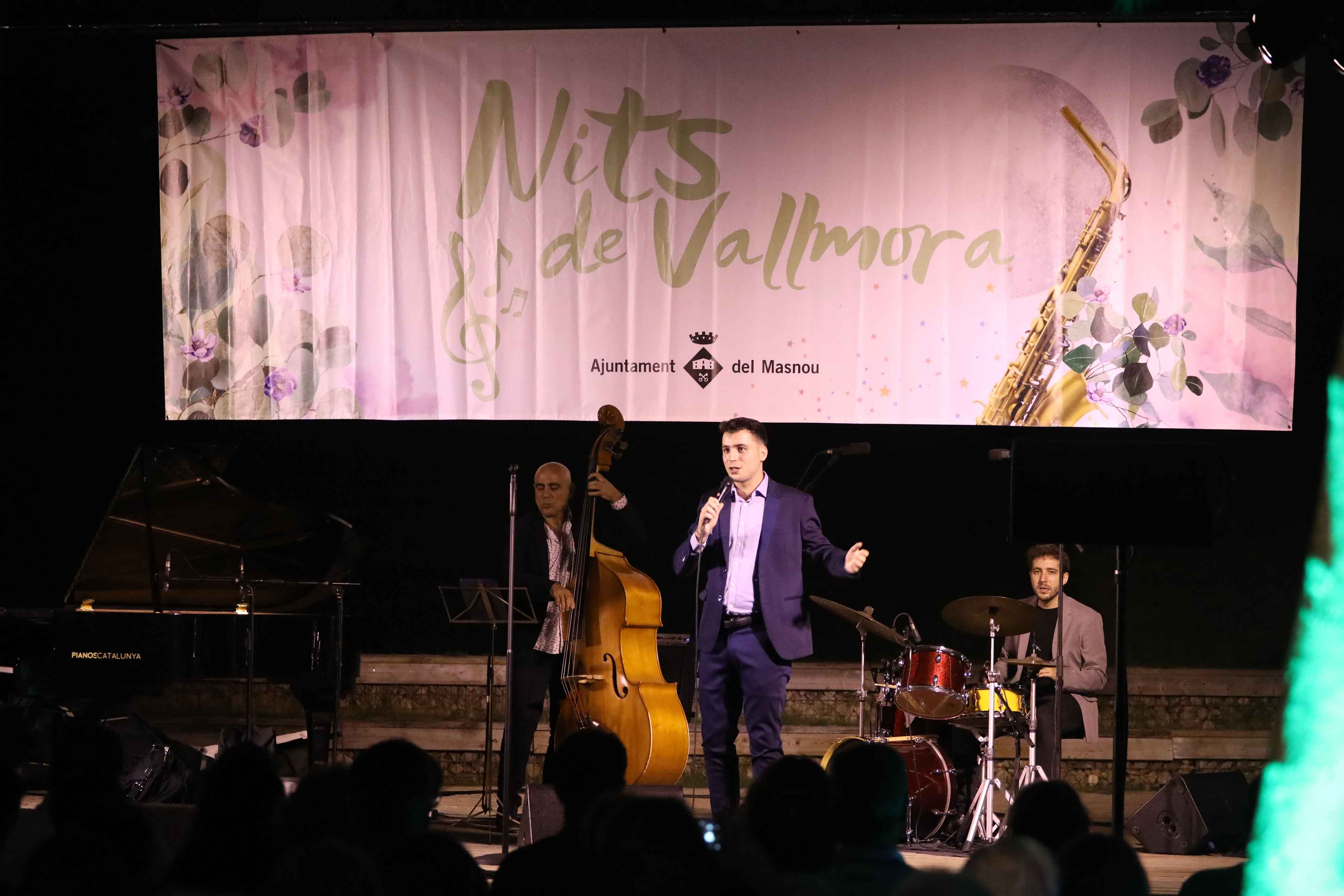 Concert d'Edu Ferrer i Joan Chamorro Trio a les Nits de Vallmora.