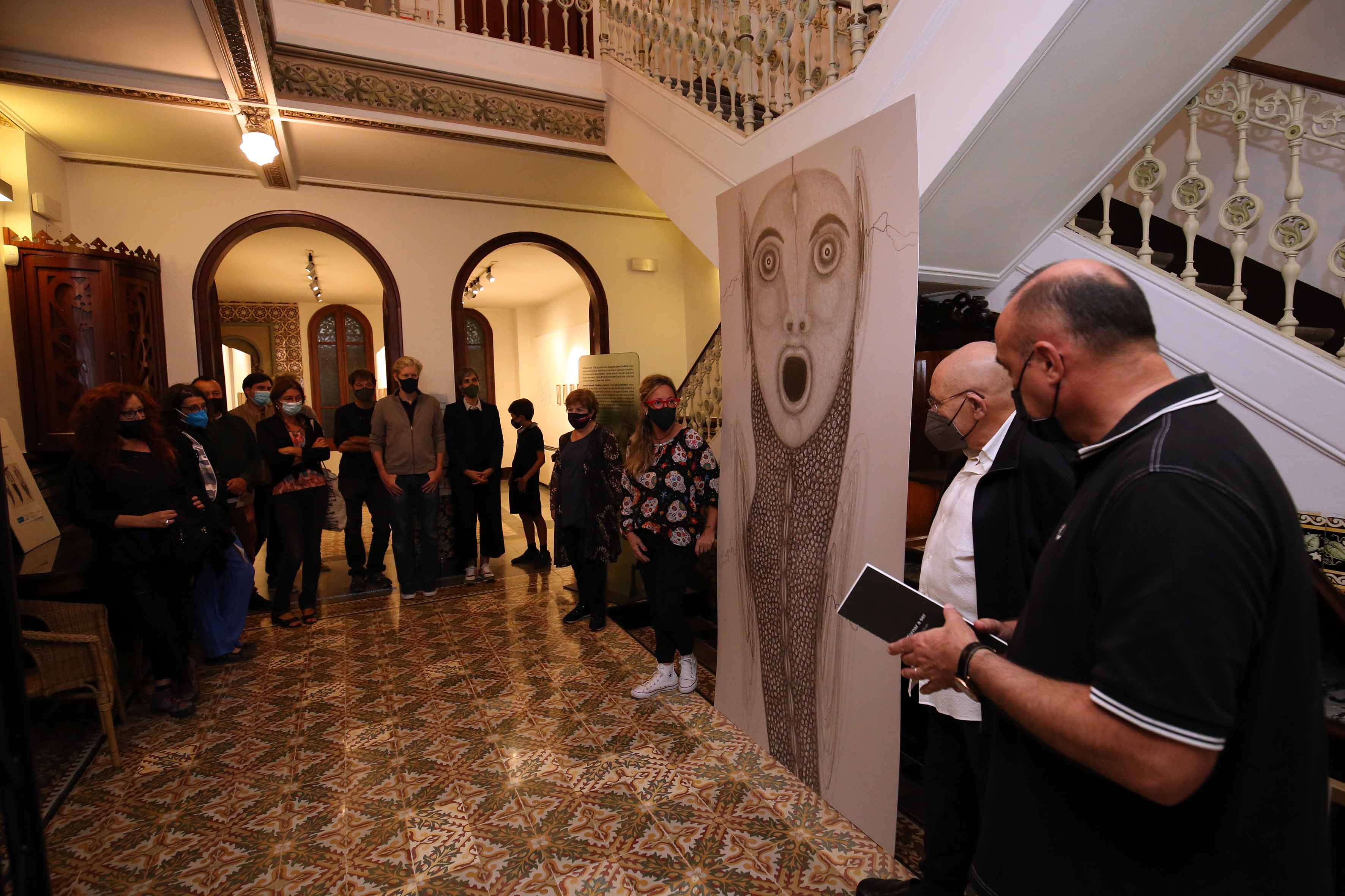 Inauguració de l'exposició 