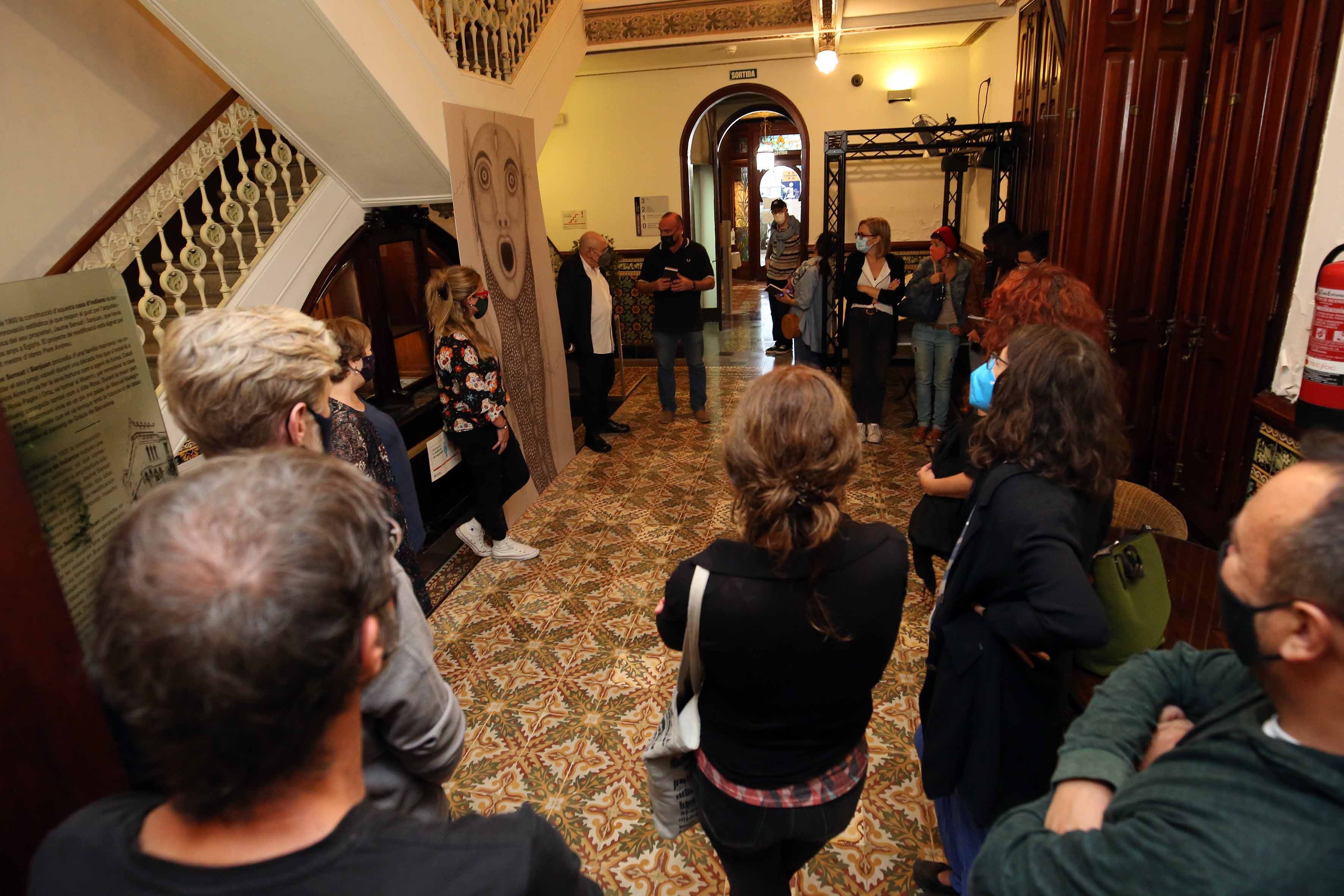 Inauguració de l'exposició 