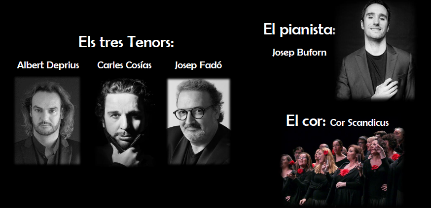 VI Festival de Música del Masnou: 'Gala lírica tres tenors'