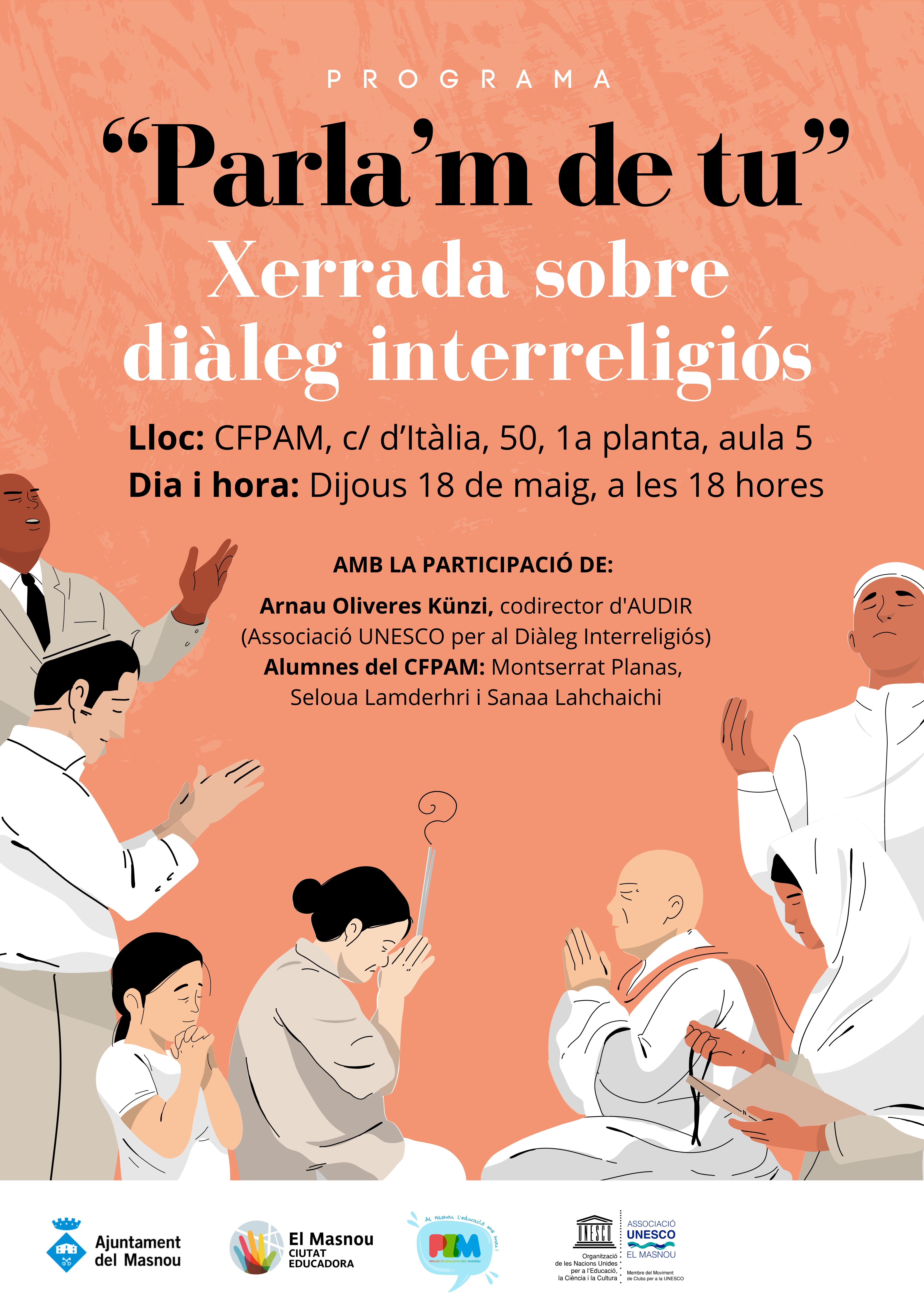 Xerrada sobre diàleg interreligiós: 