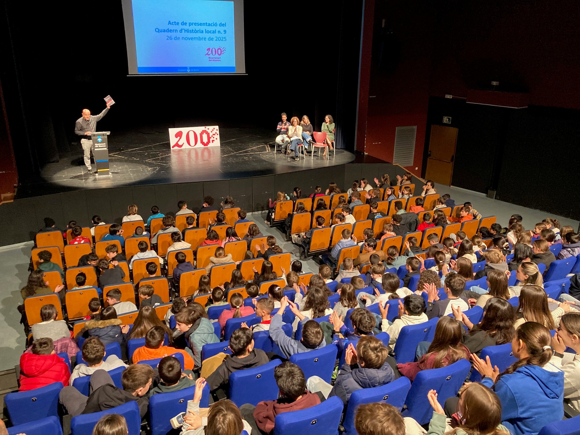 El Consell d'Infants presenta el Quadern d'Història Local dedicat al Bicentenari