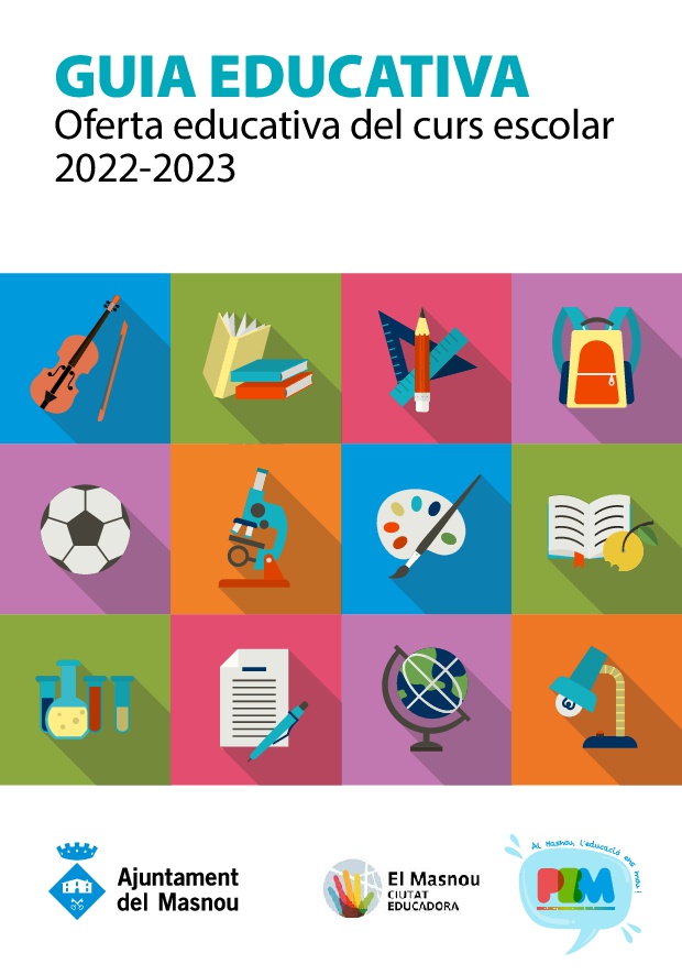 Fragment de la portada de la Guia Educativa 2020-2021