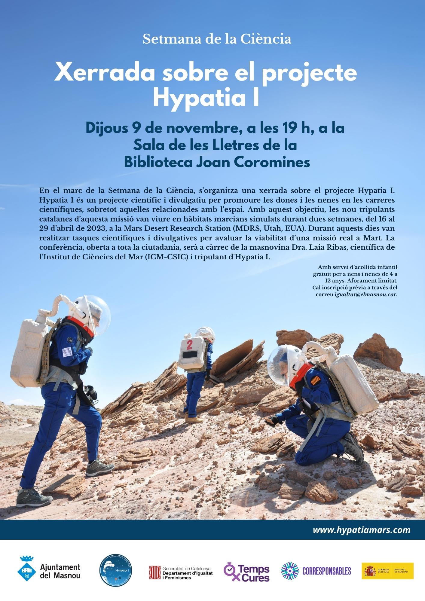 Xerrada sobre el projecte Hypatia I 