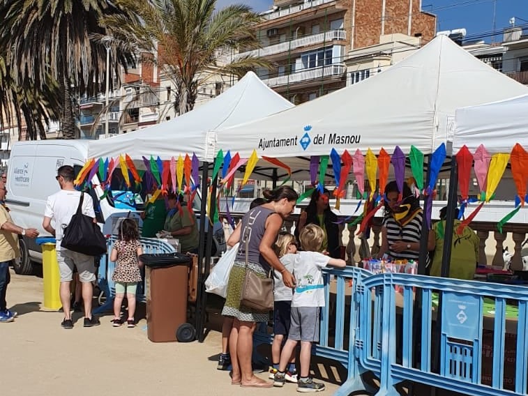 19a Volada d'Estels del Masnou, 1 de maig del 2022.