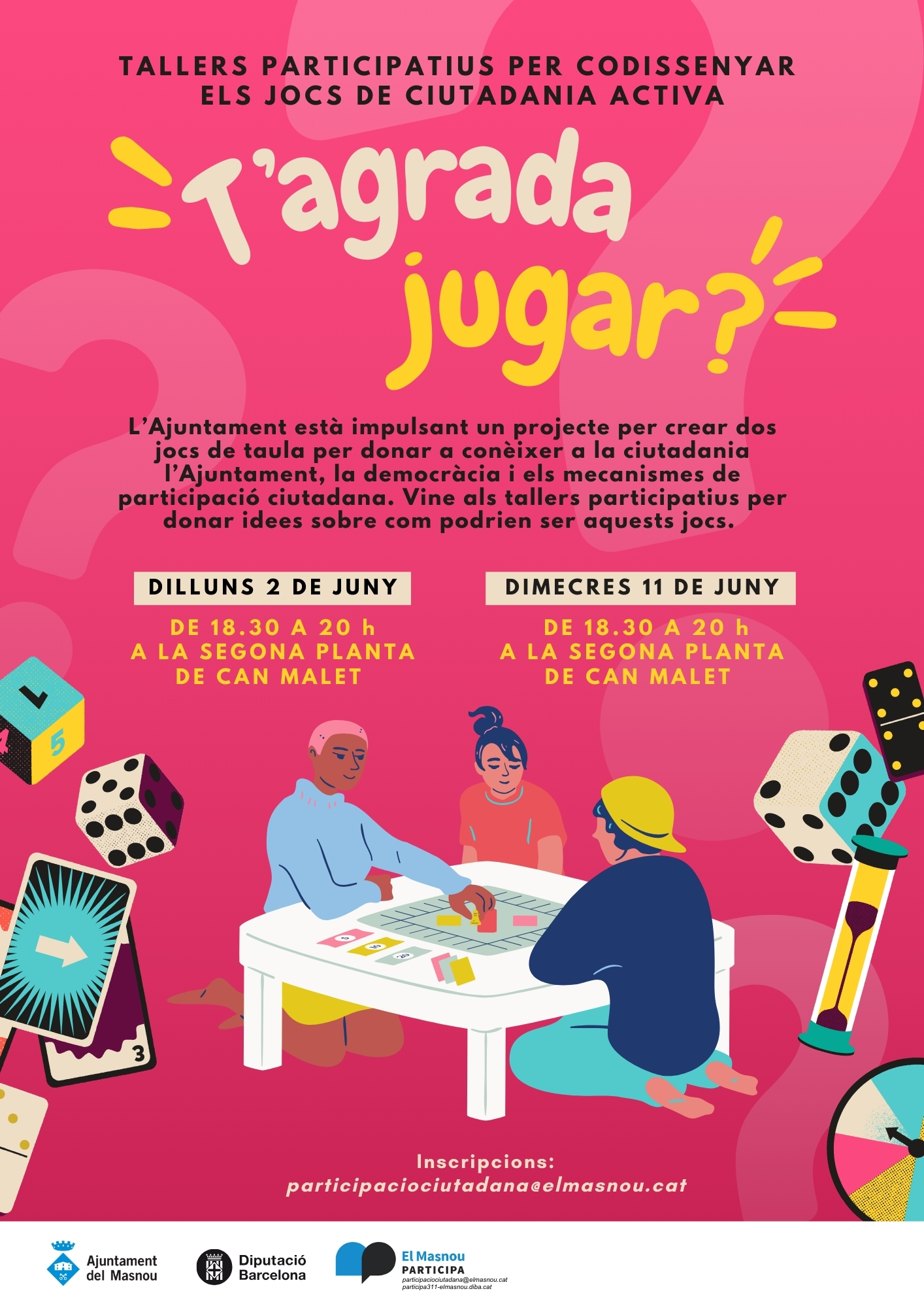 Taller participatiu per crear els jocs de ciutadania activa