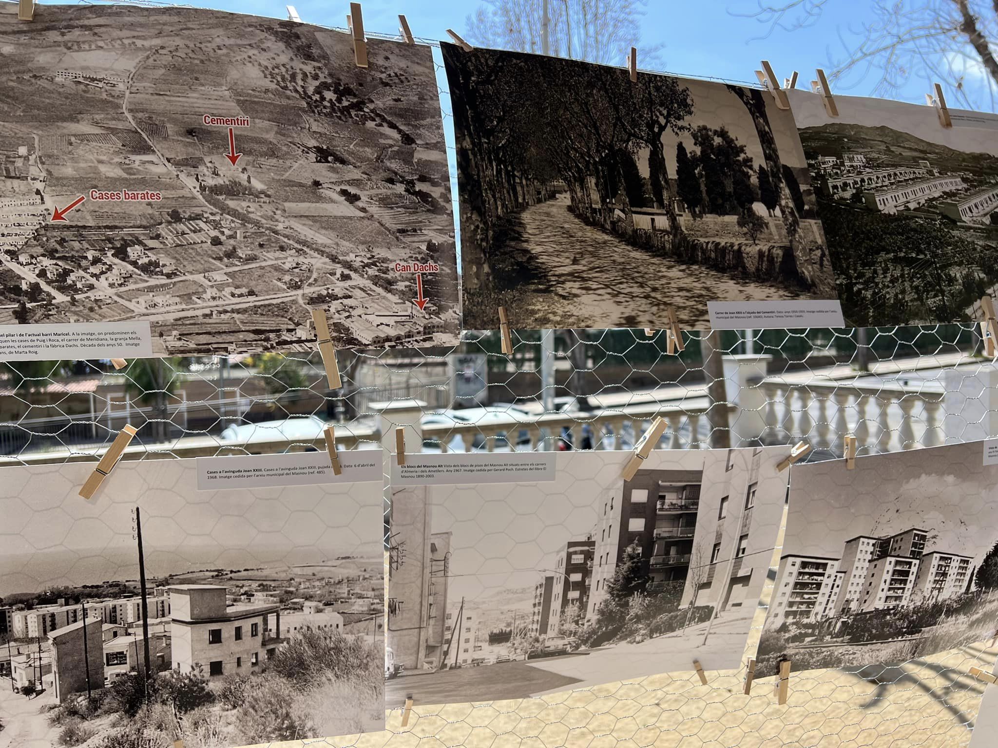 Passejada guiada per conèixer la història del barri del Masnou Alt. Òmnium Maresme.