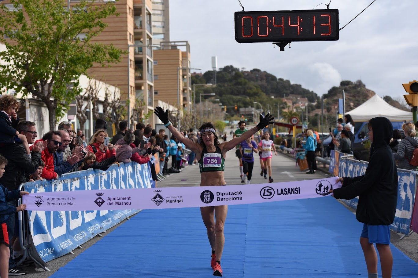 Campiona de la cursa de 10 km. III Cursa de les Dones Tres Viles (2024)