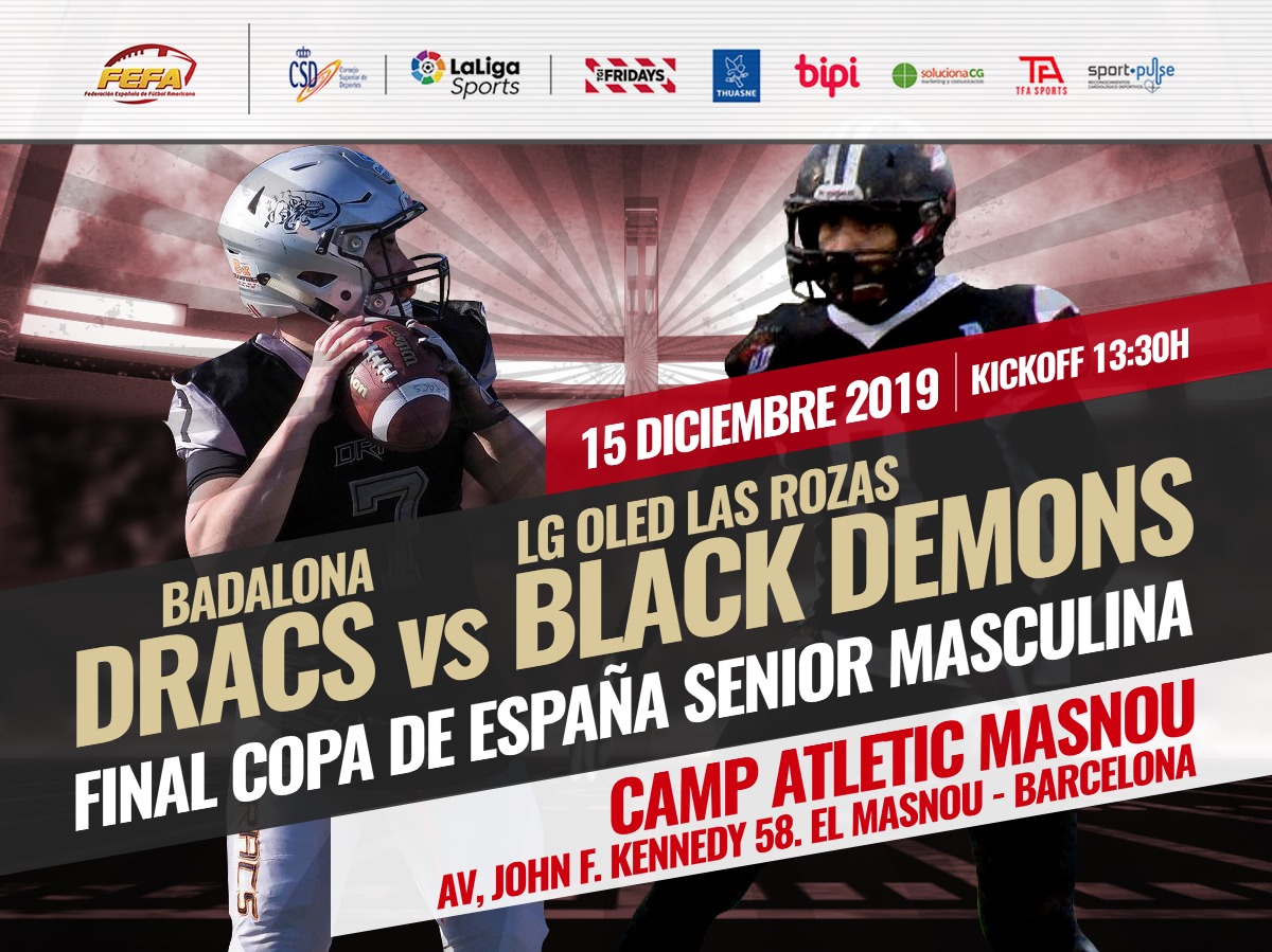 La final de la Copa d'Espanya de Futbol Americà  al Masnou 
