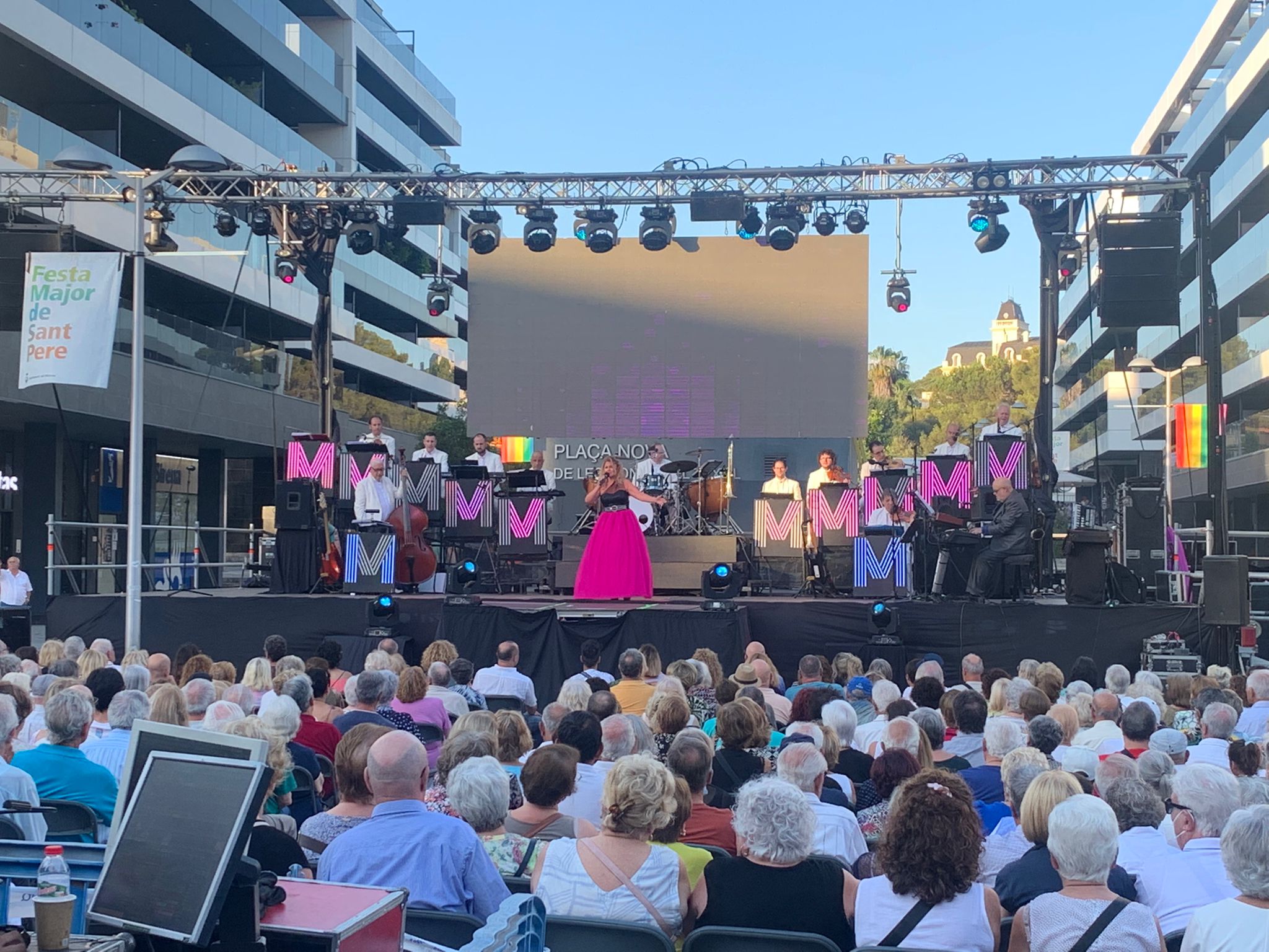 L'orquestra Maravella, a la Festa Major 2022