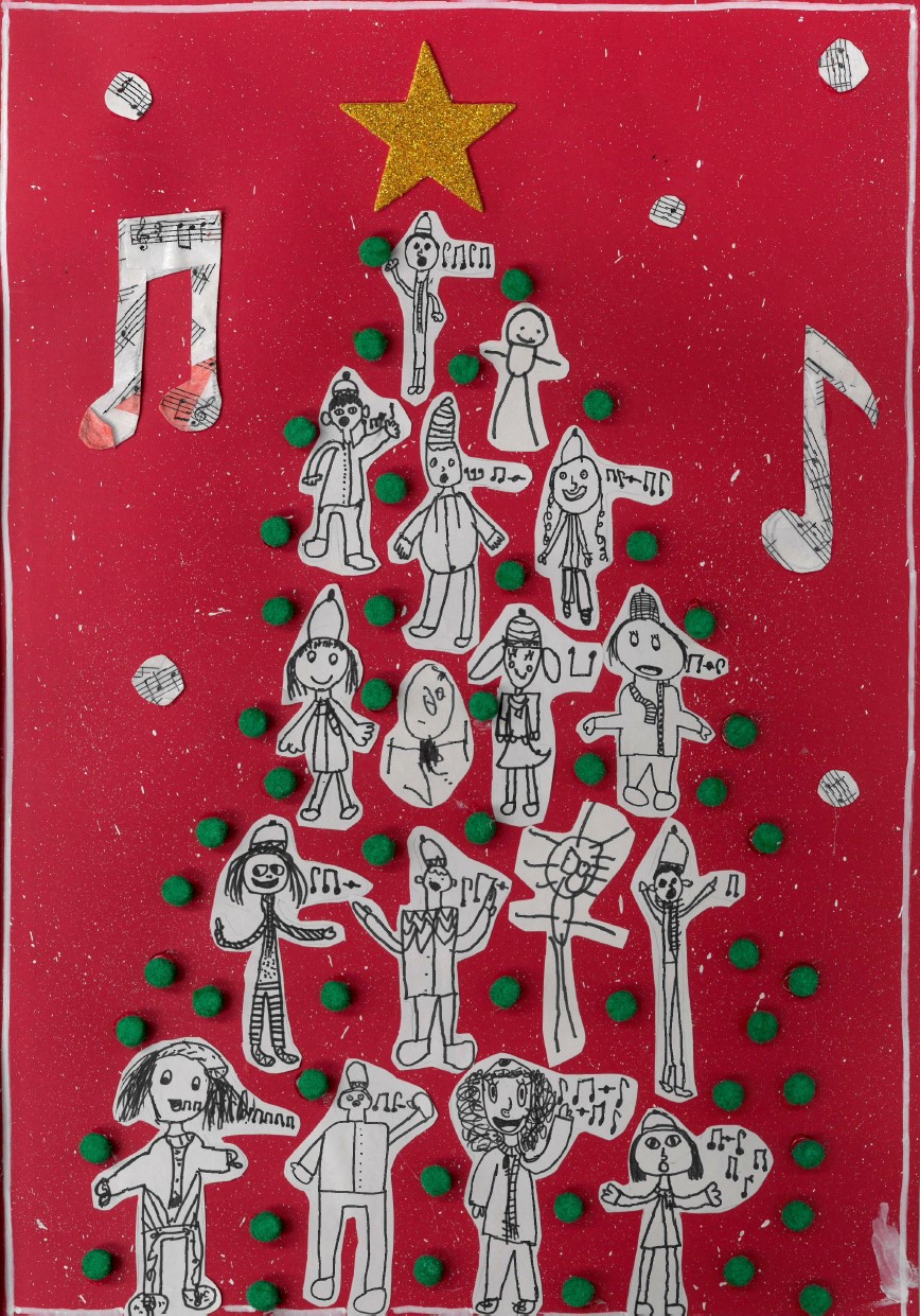 Segon_Premi_grup_classe_3r_4t_Nadal_es_musica_Escola_Marinada