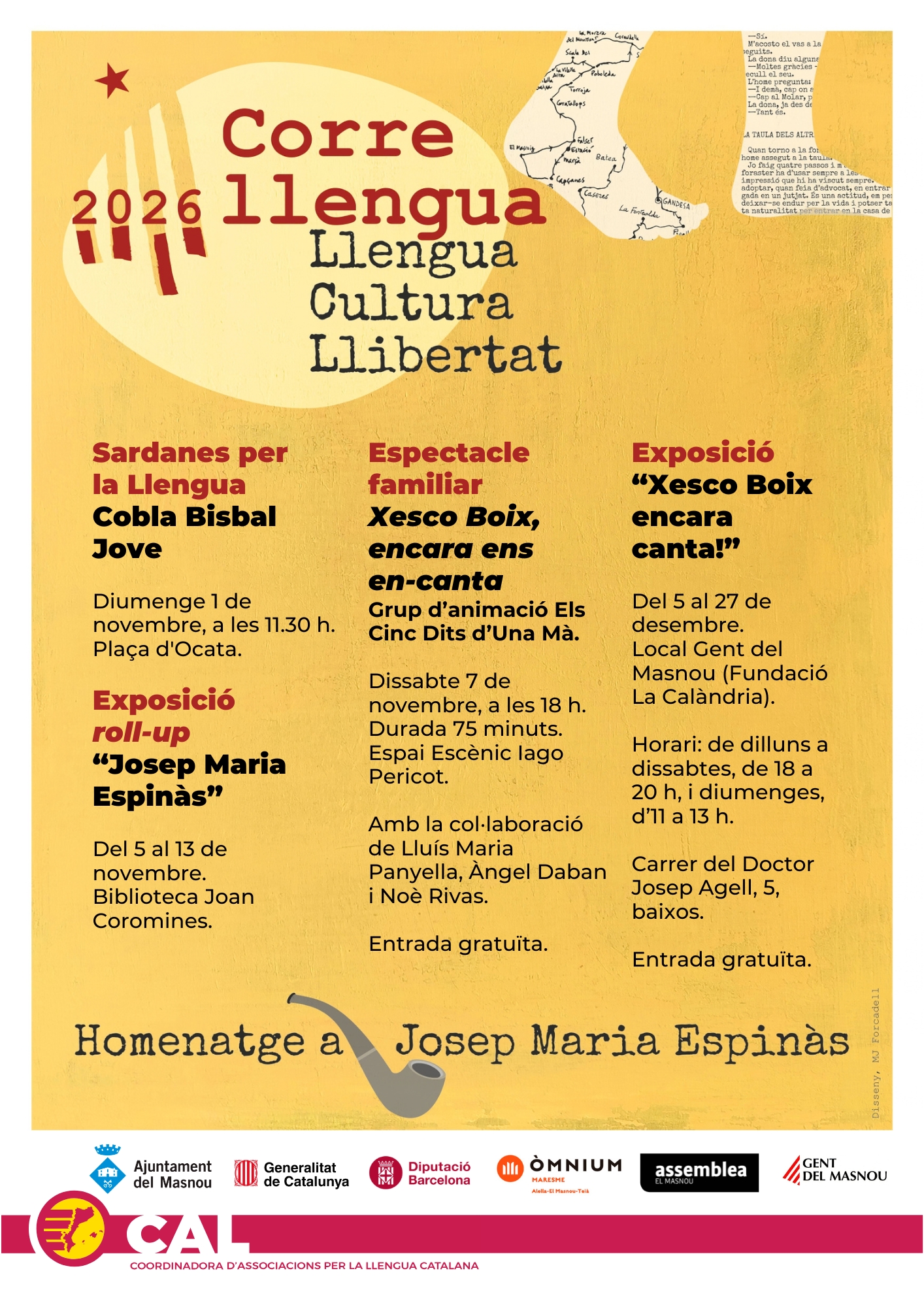 Correllengua - Homenatge a Josep Maria Espin&agrave;s