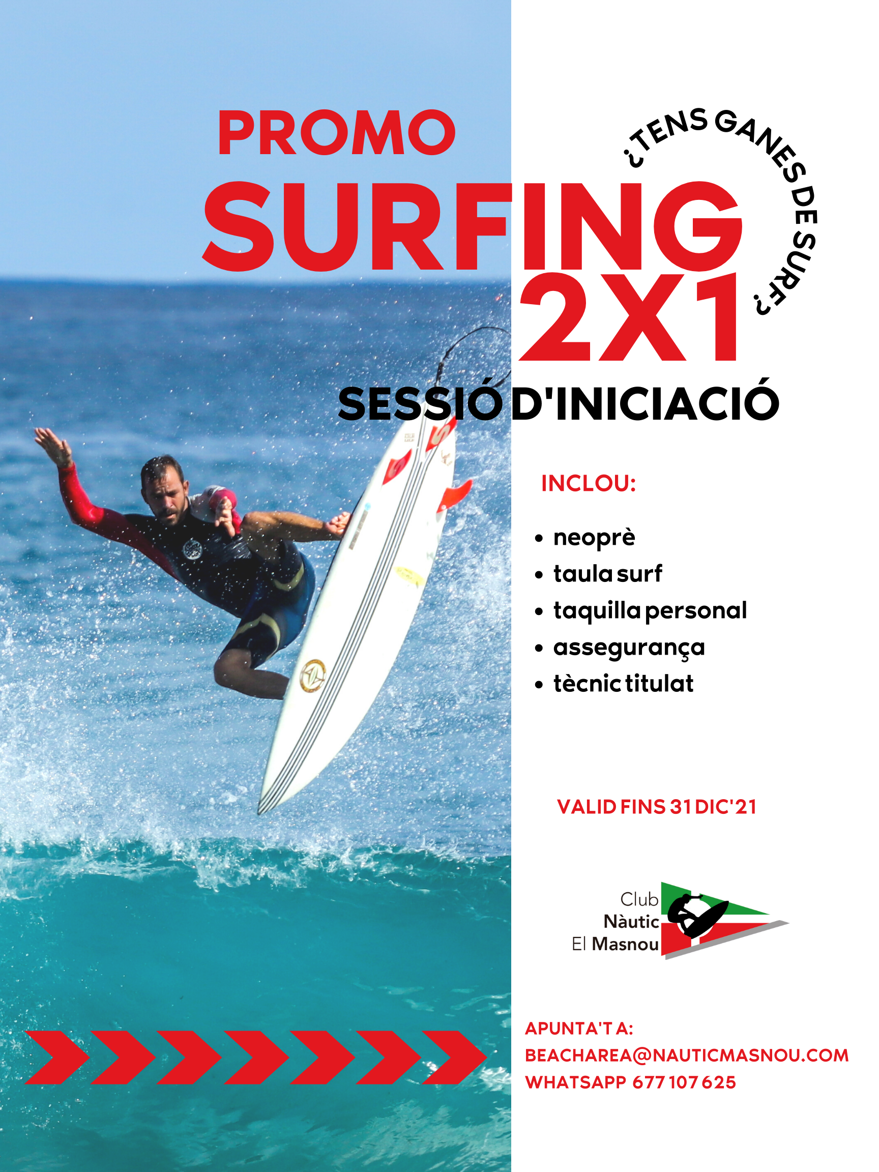 2x1 Curs de surf