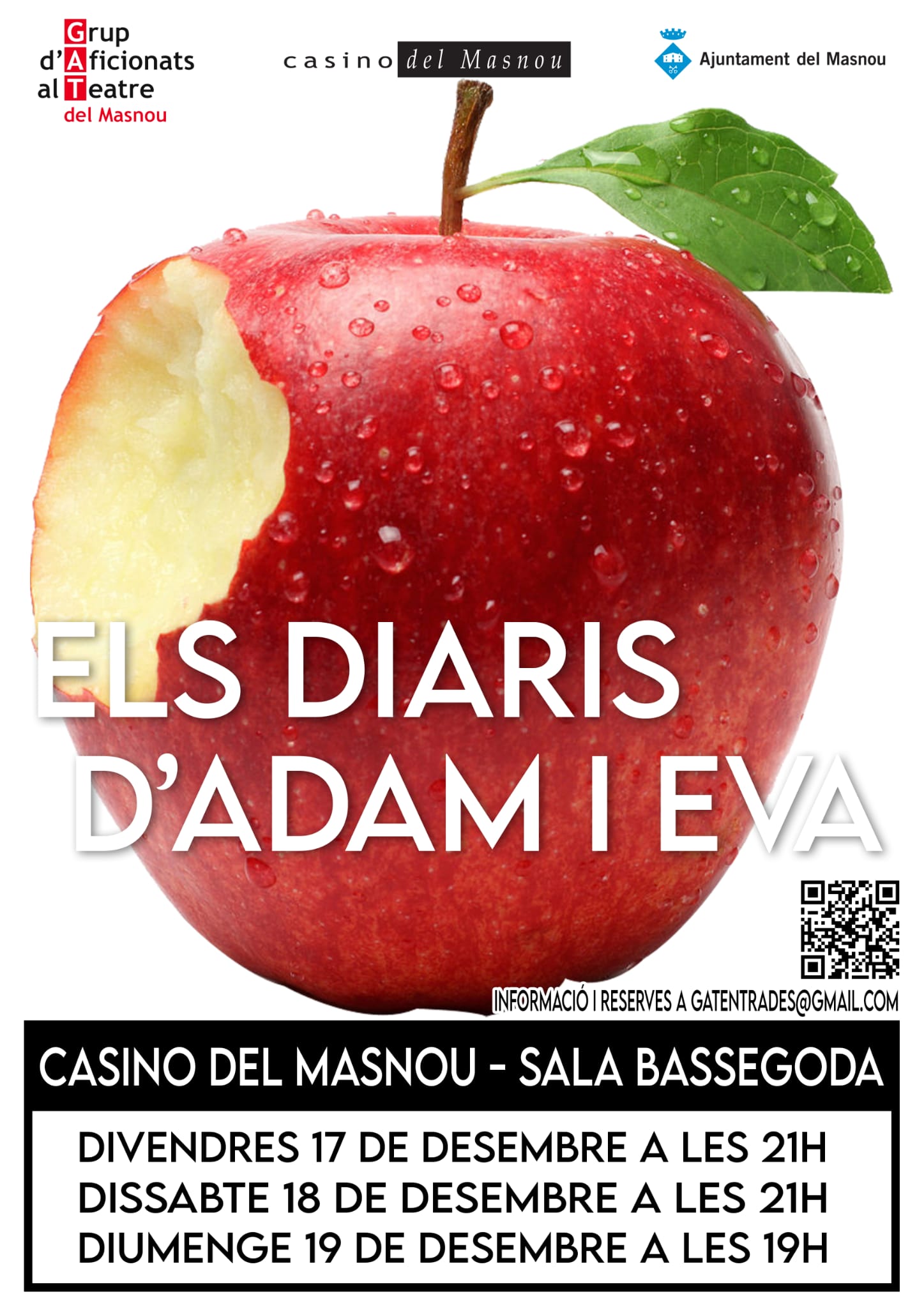 Teatre: 'Els diaris d'Adam i Eva'