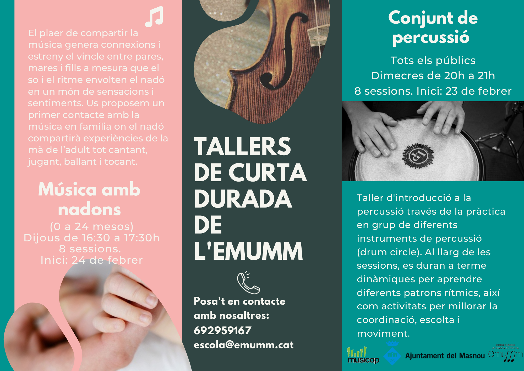 Taller de música amb nadons