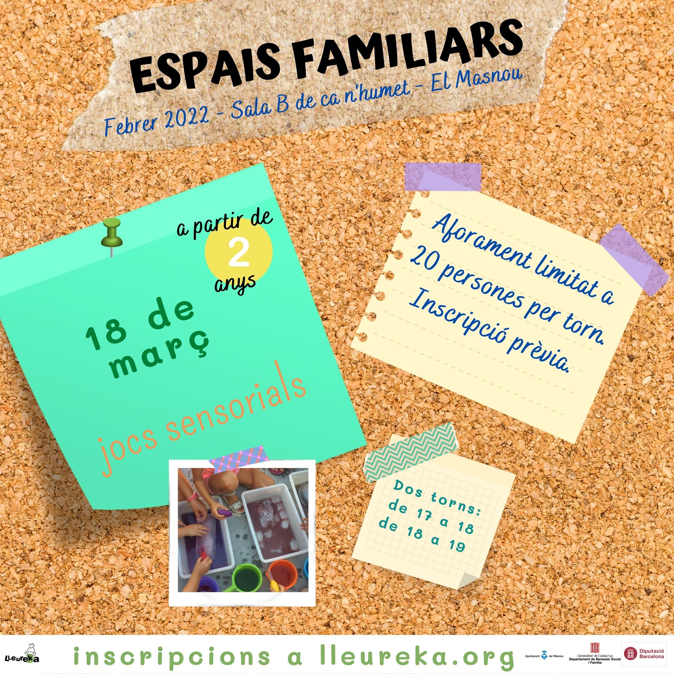 Espai familiar: Jocs sensorials