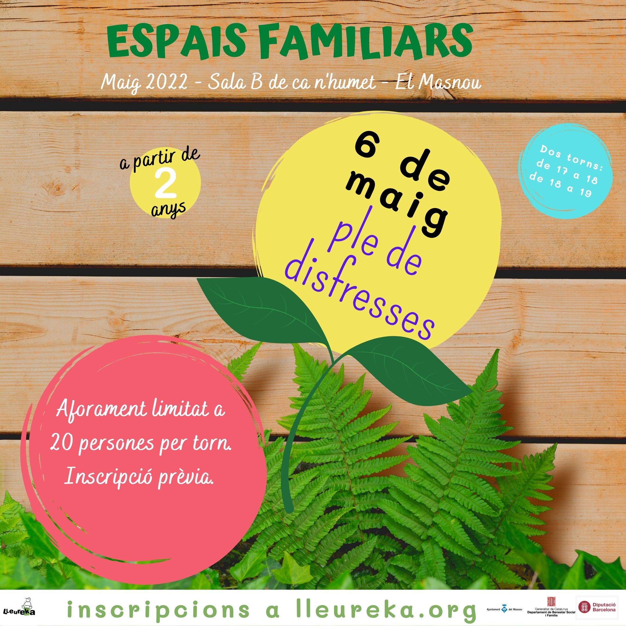 Espai familiar: Ple de disfresses