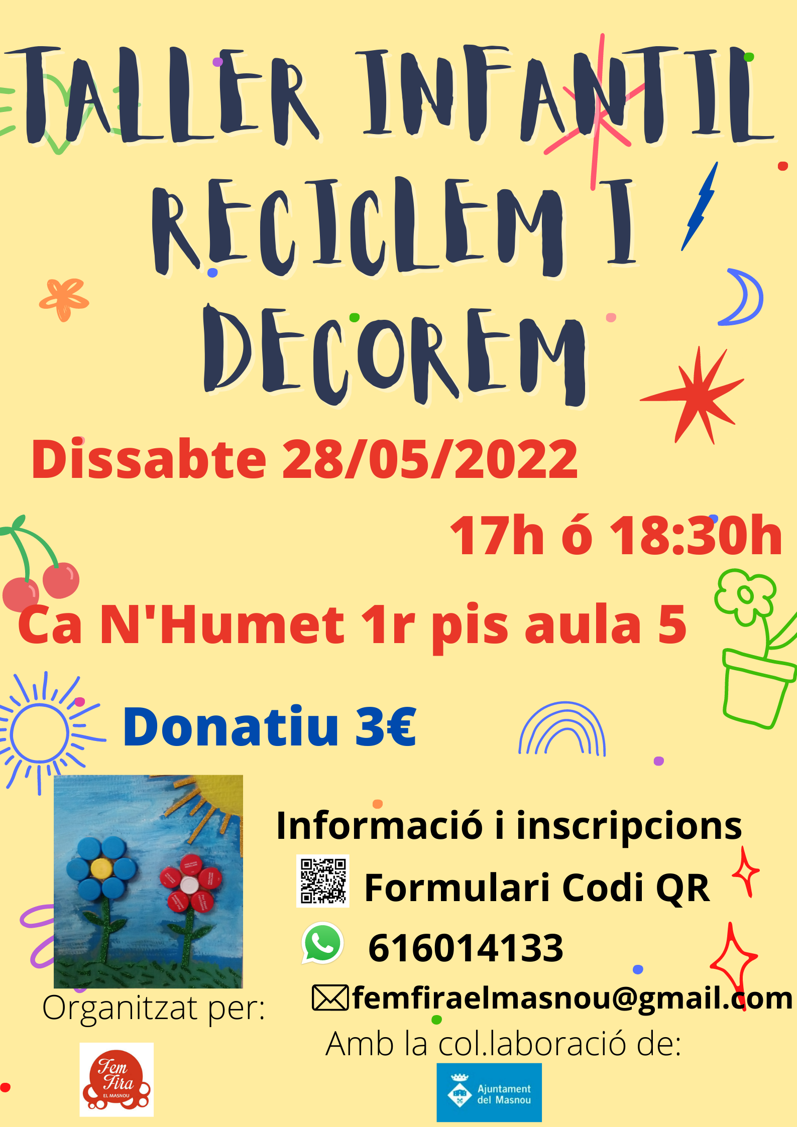 Taller infantil: Reciclem i decorem