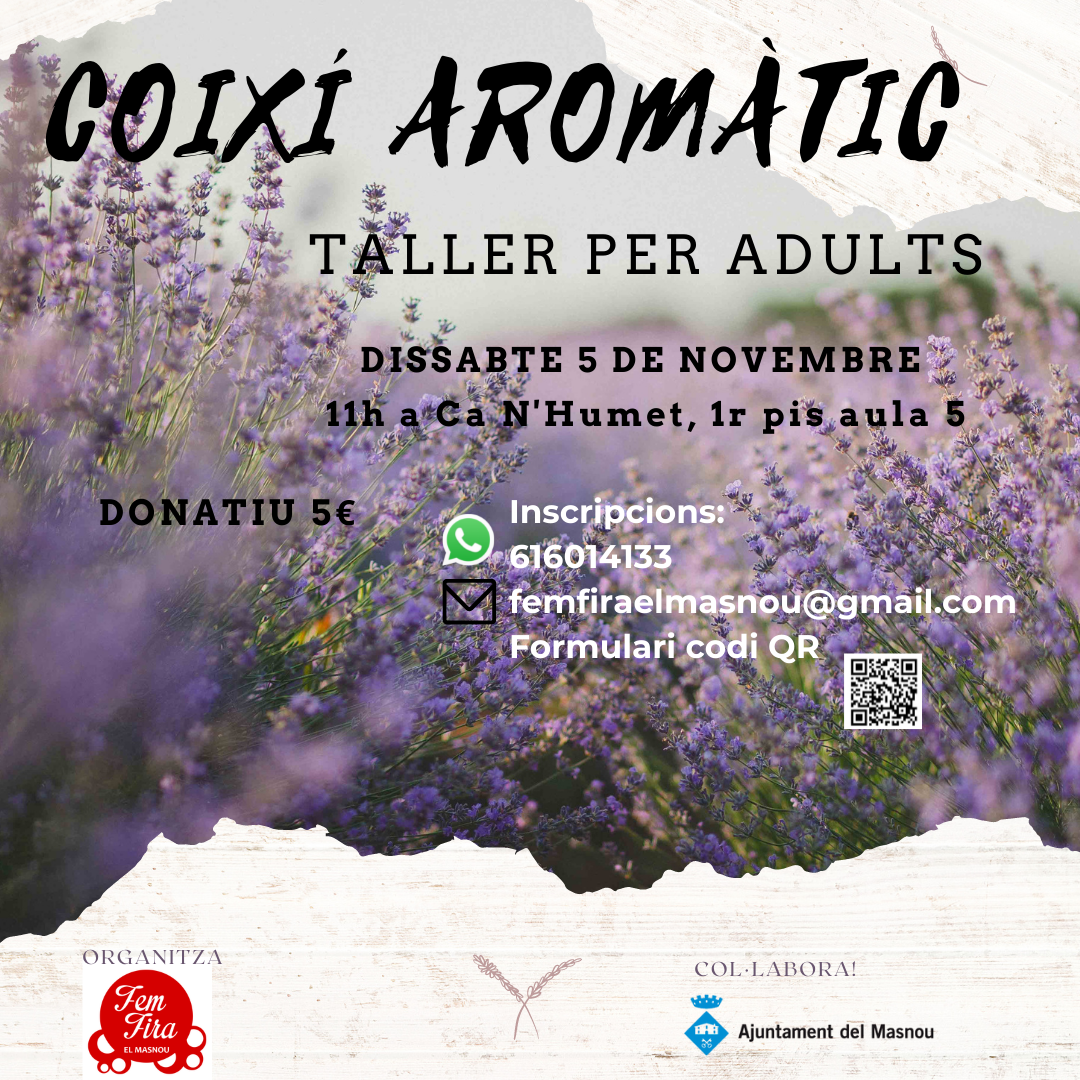 Taller per a adults: coixí aromàtic