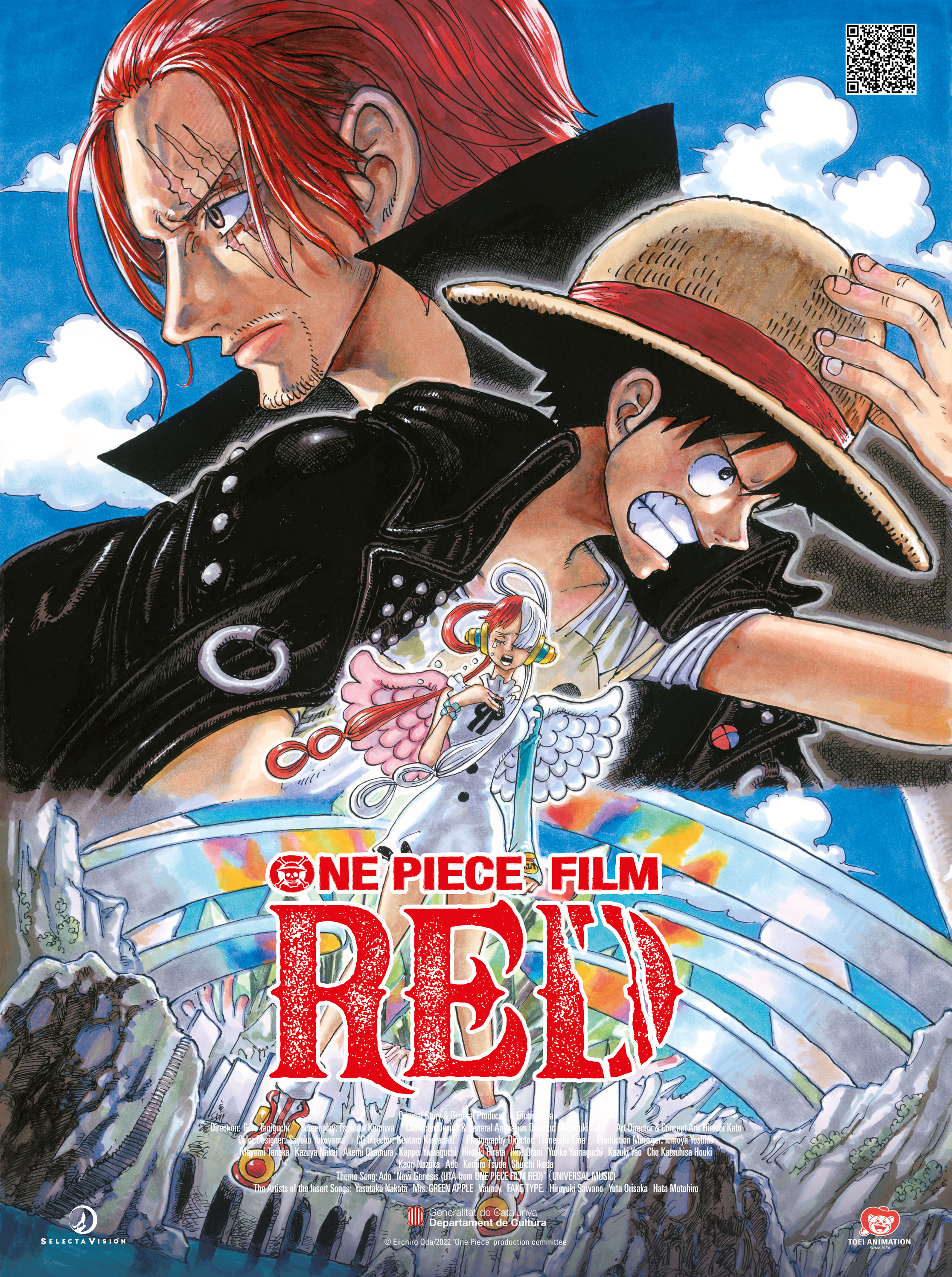 Cinema: 'One piece red'