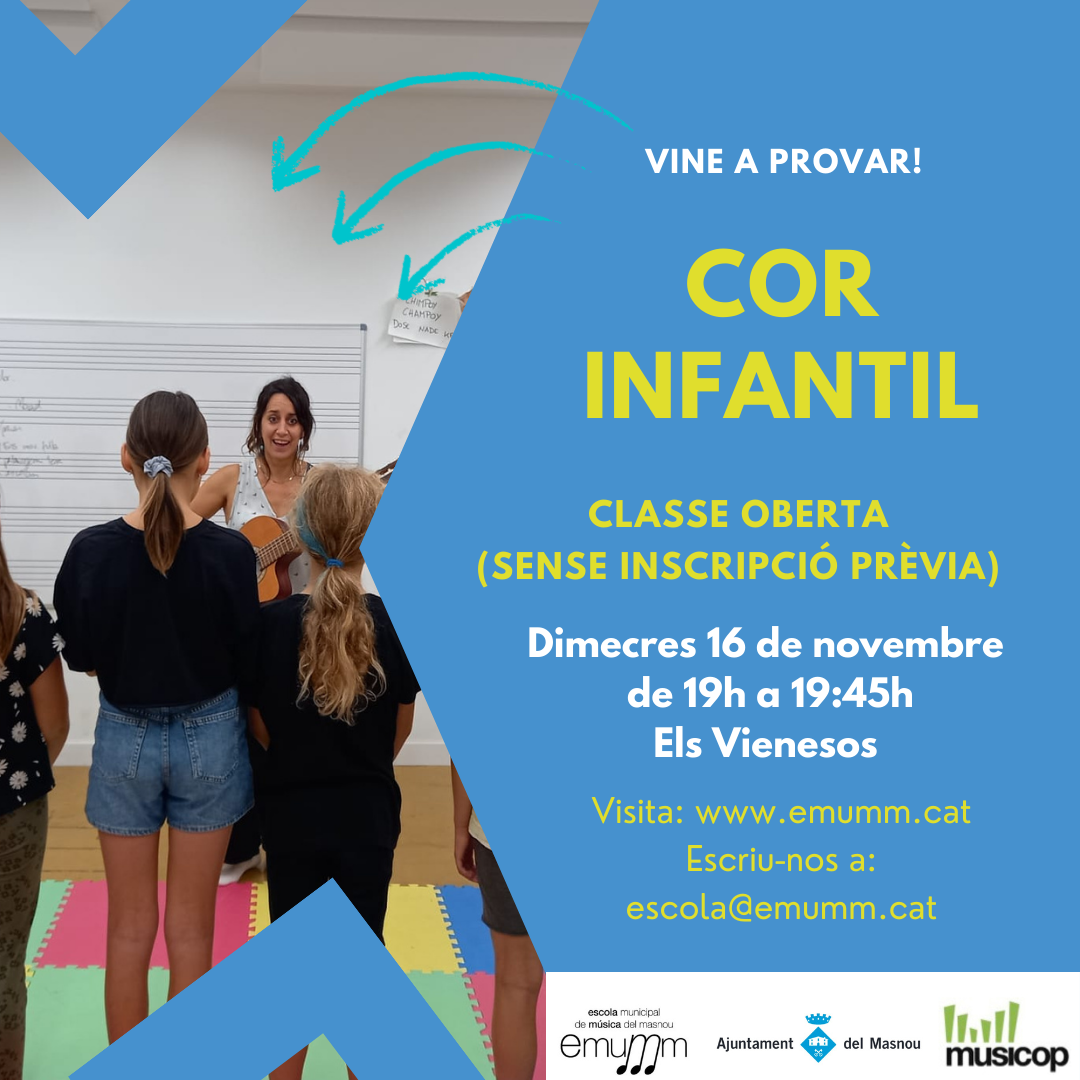 Vine a provar el cor infantil!