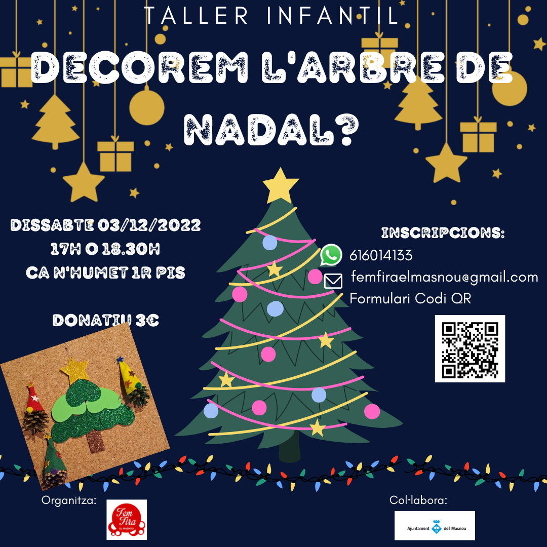 Taller infantil: Decorem l'abre de Nadal? 