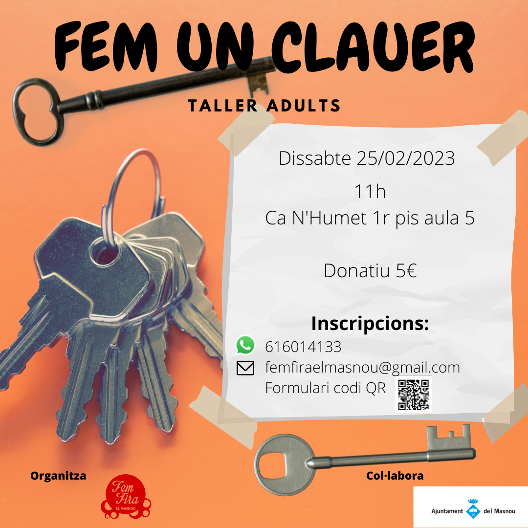 Taller per a adults: fem clauers