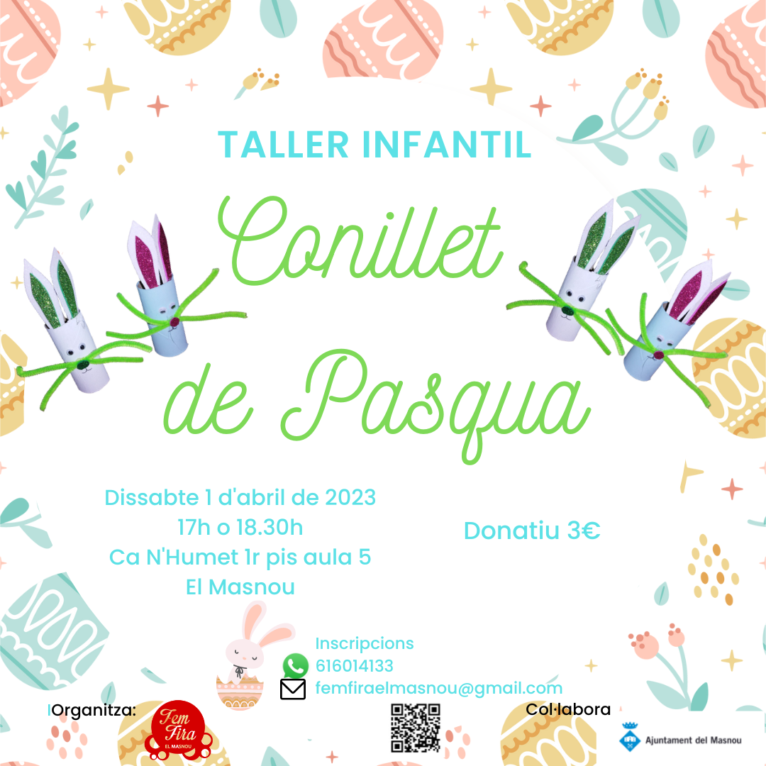 Taller infantil: conillets de Pasqua