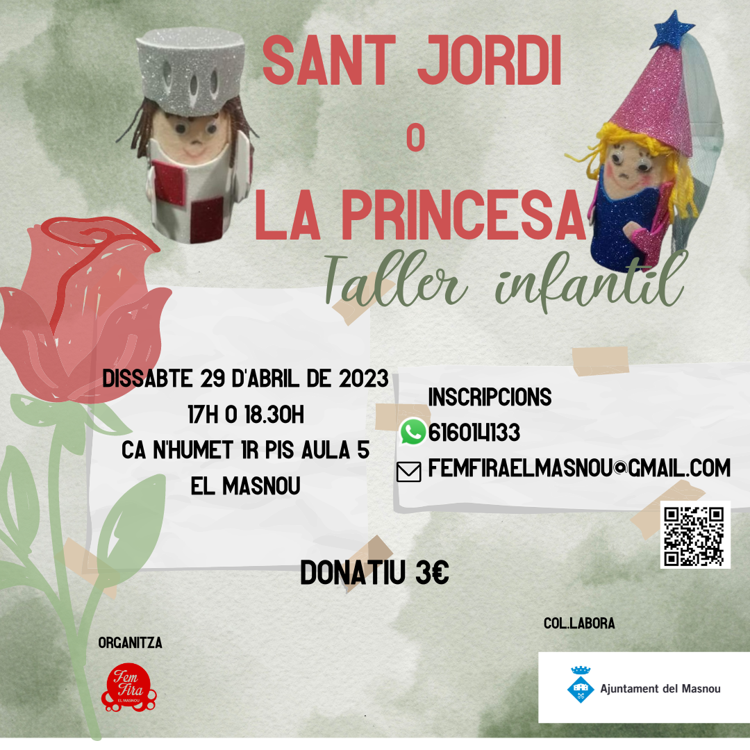 Taller infantil: Sant Jordi o la princesa