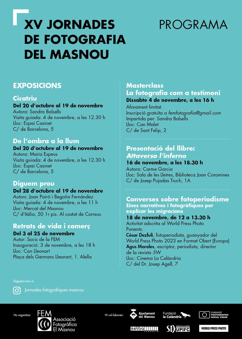 XV Jornades Fotogràfiques del Masnou