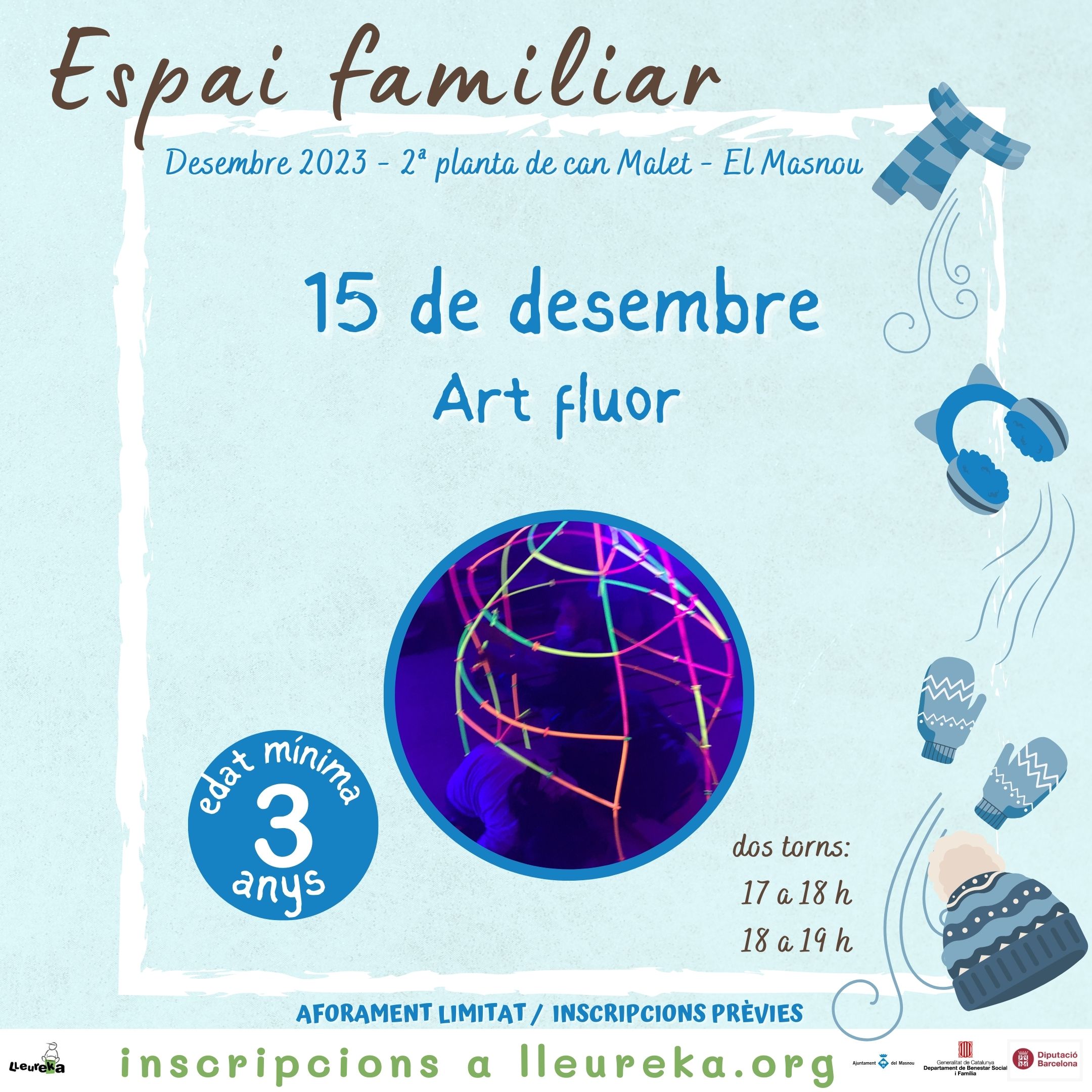 Espai familiar: art fluor