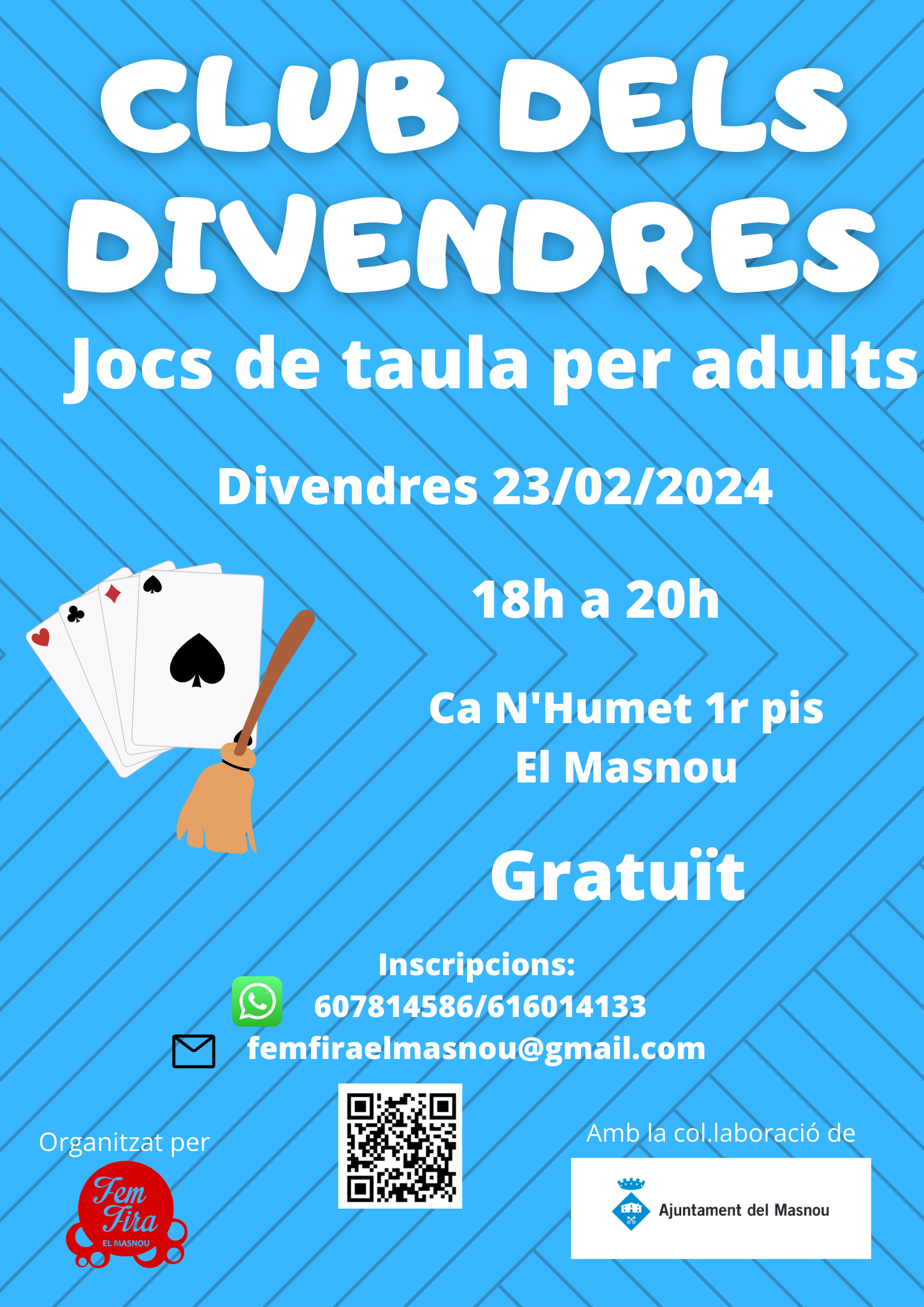 Club dels Divendres: jocs de taula per a persones adultes