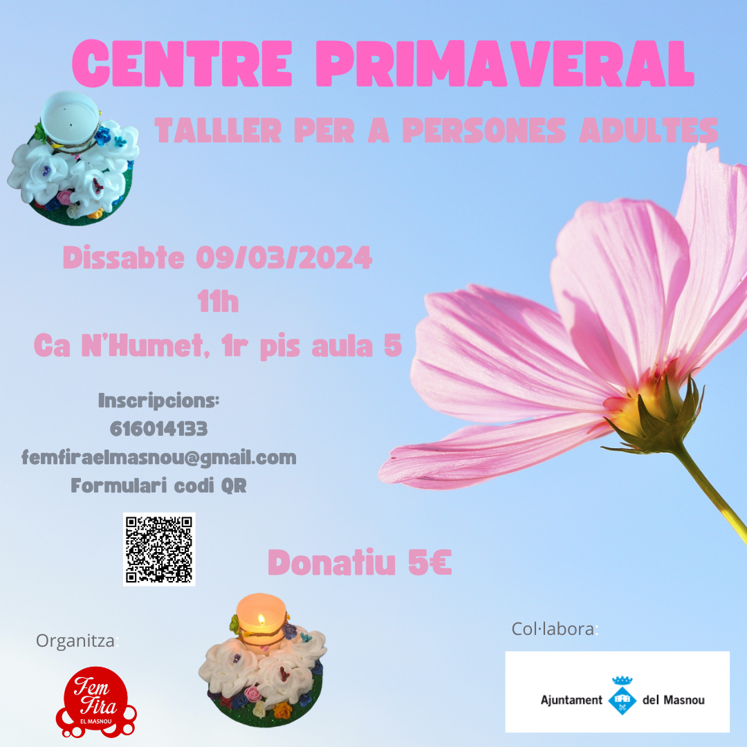 Centre primaveral: taller per a persones adultes